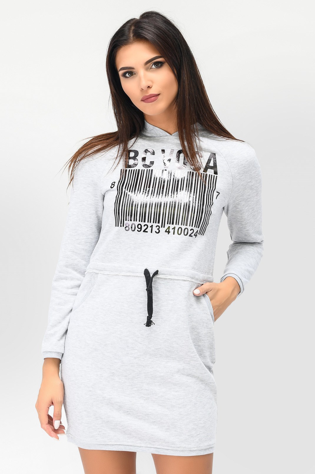 Спортивное платье со штрих-кодом 31971