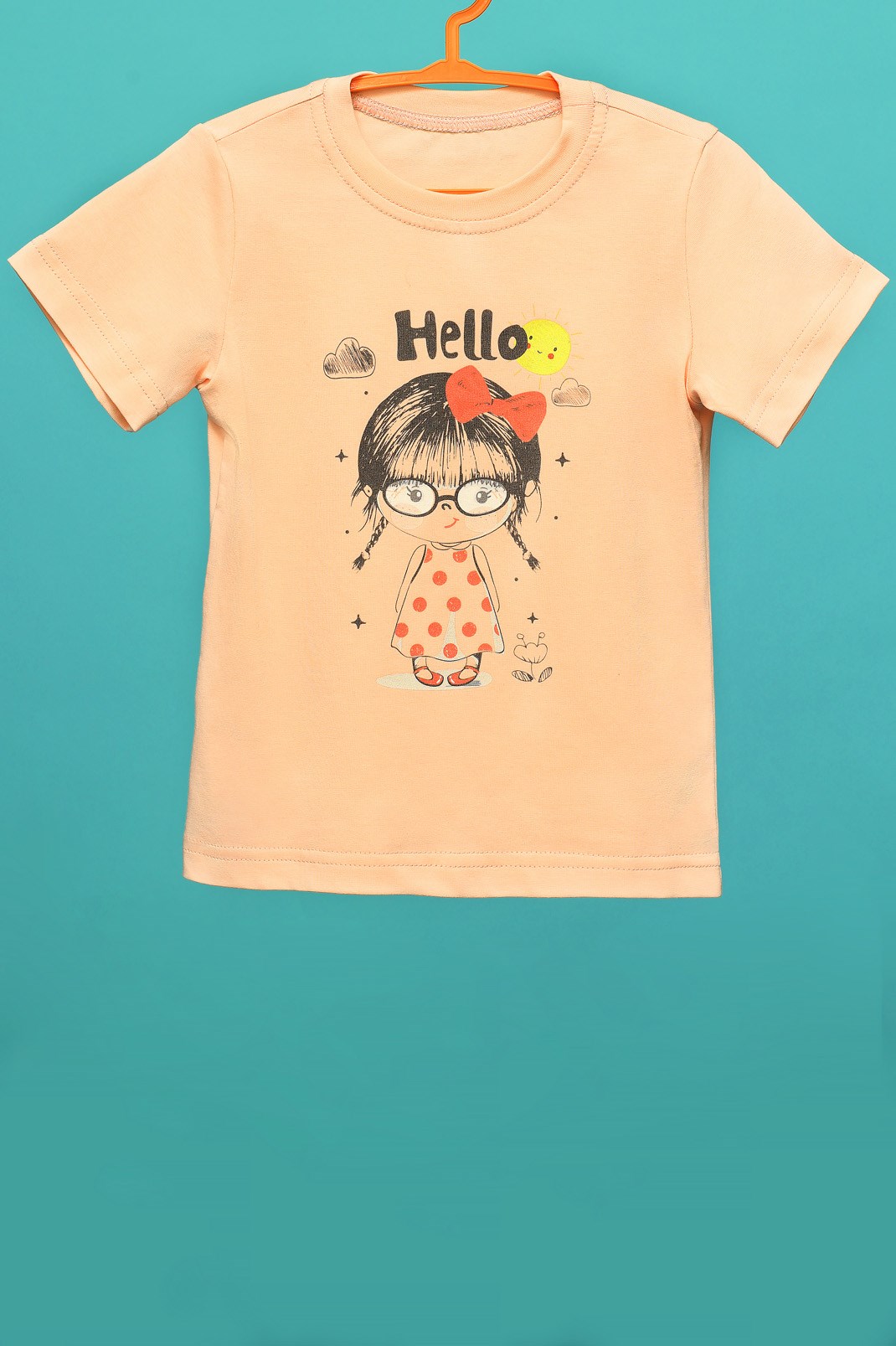 Детская футболка Standart с принтом Hello 34490