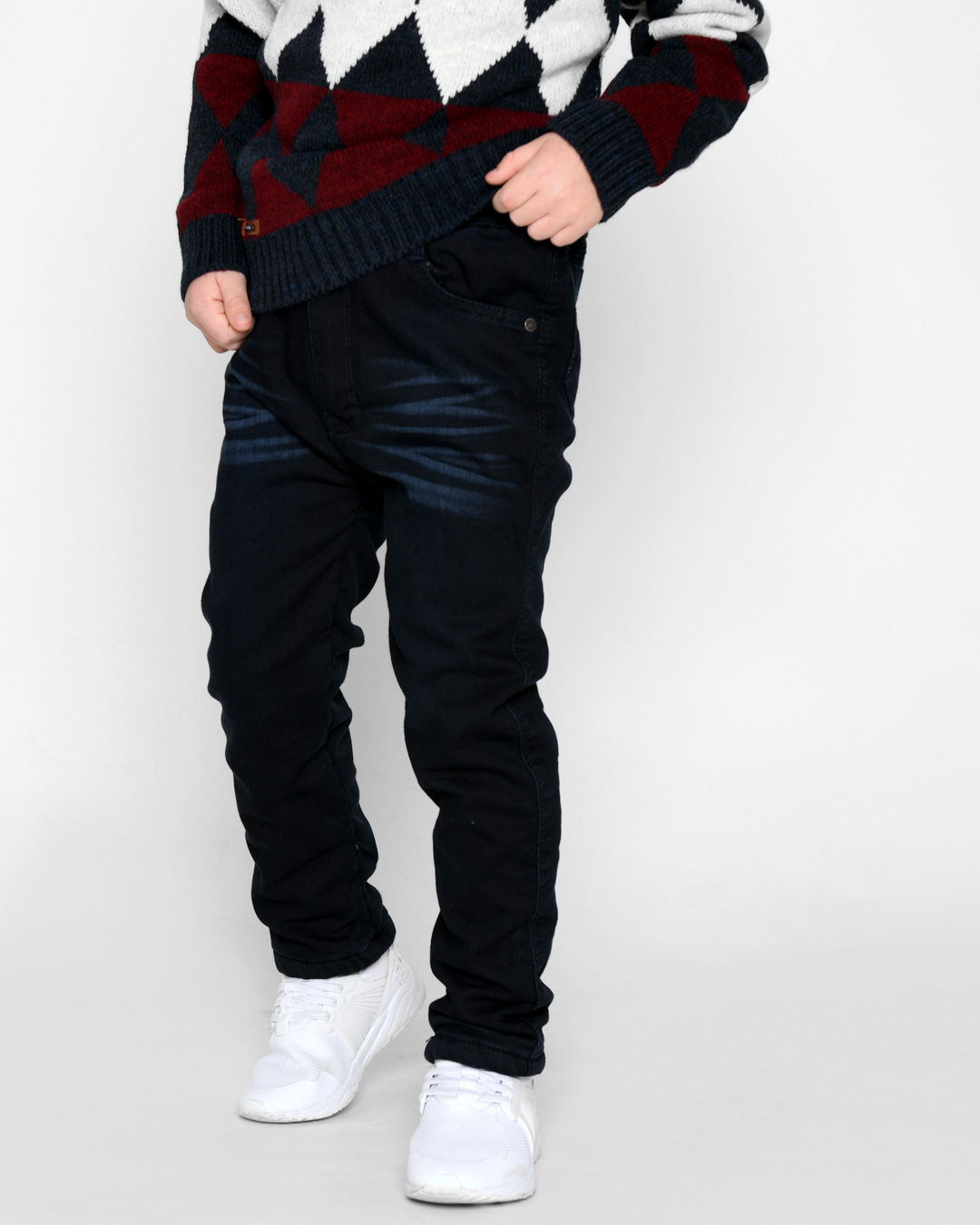 Детские утепленные джинсы 53258