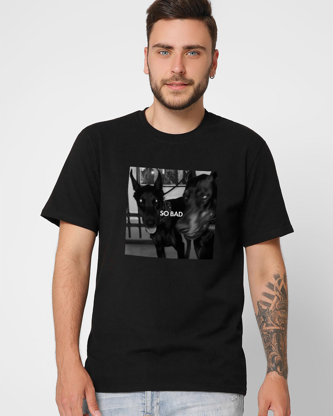 Футболка мужская с принтом So bad CRC 101-8 42109 xp-2109 Футболка мужская с принтом So bad CRC 101-8 42109 xp-2109