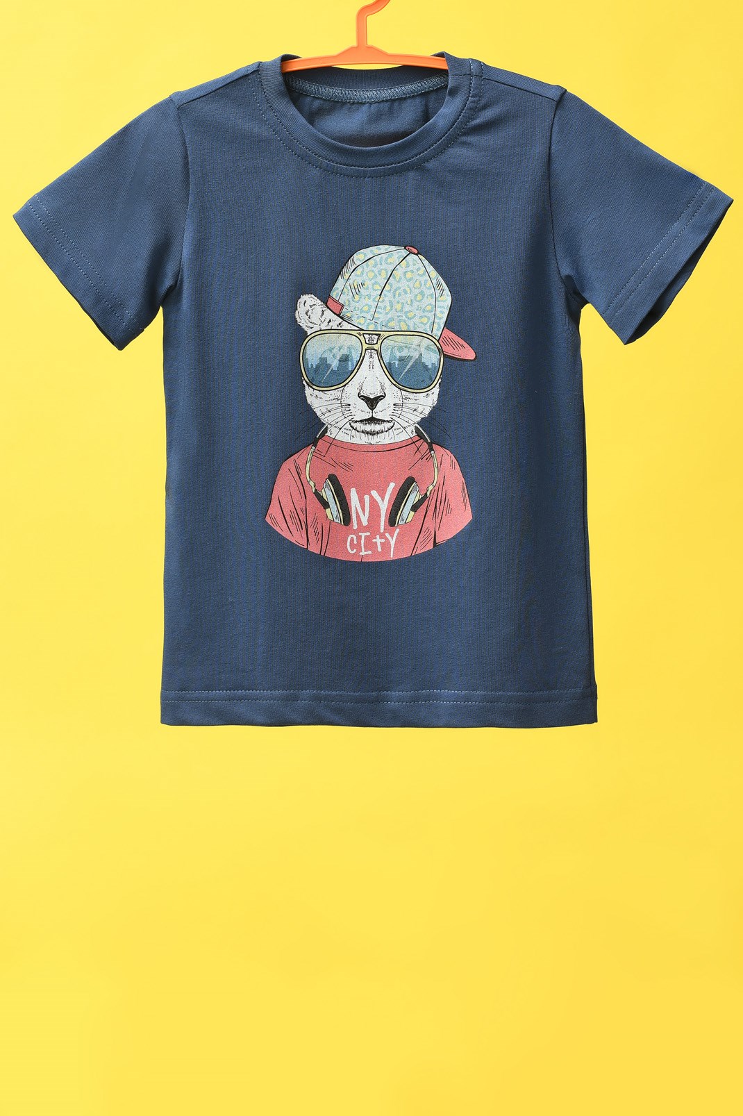 Детская футболка Standart з принтом кота 34494