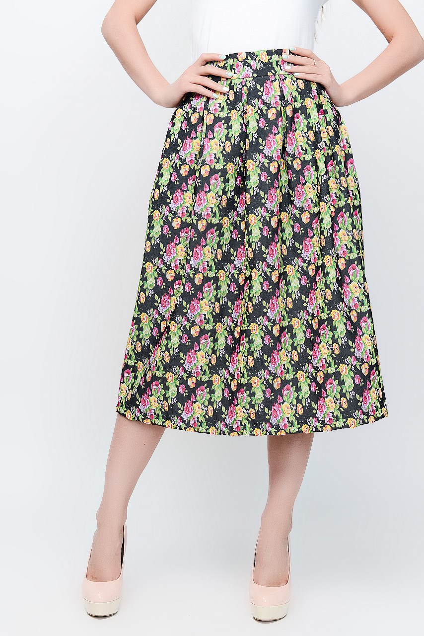 Юбка женская миди расклешенная Carica UB-3201-8 58078 xp-2239 Юбка женская миди расклешенная Carica UB-3201-8 58078 xp-2239