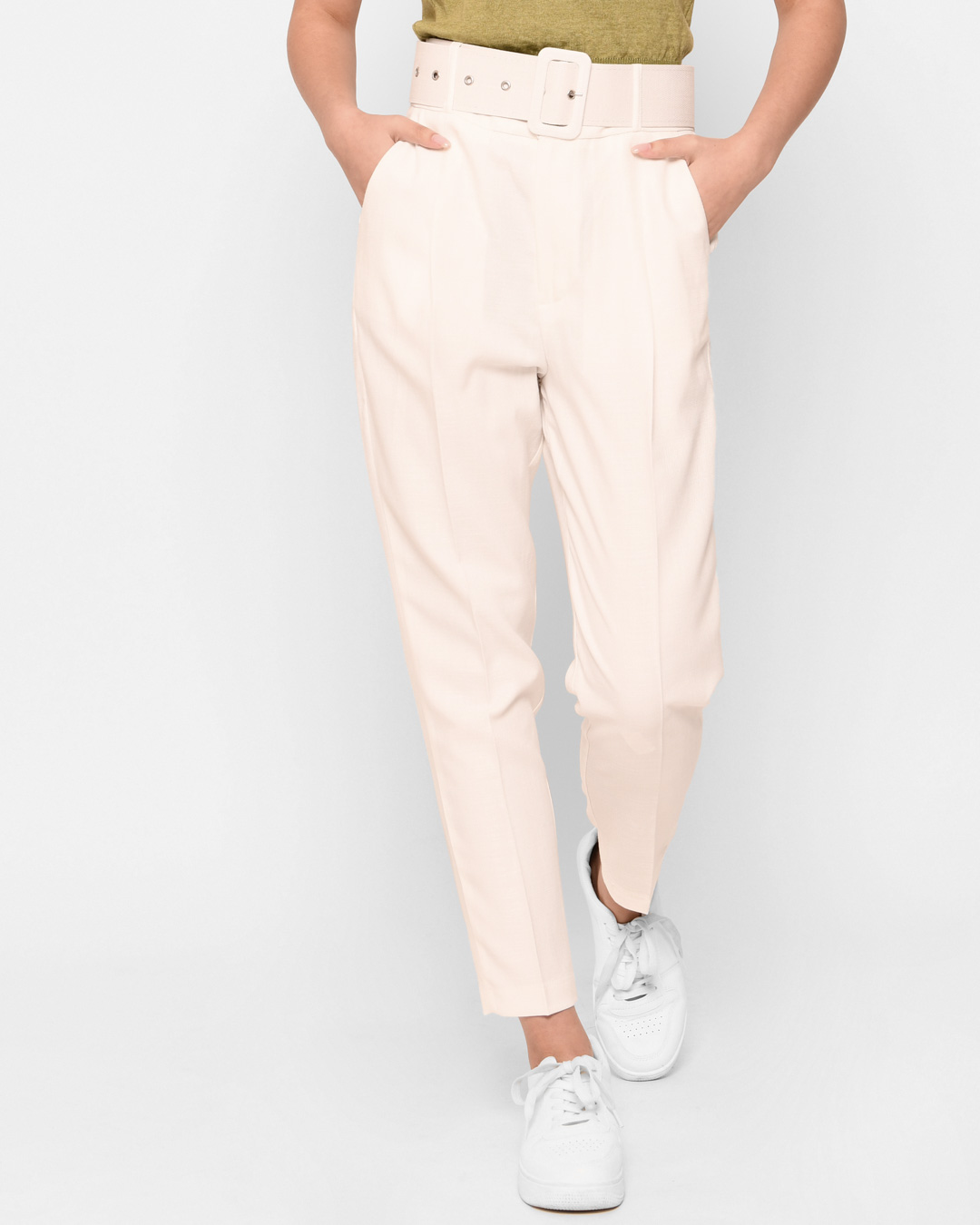 Легкие классические брюки с поясом 43334 xp-2350 Легкие классические брюки с поясом 43334 xp-2350