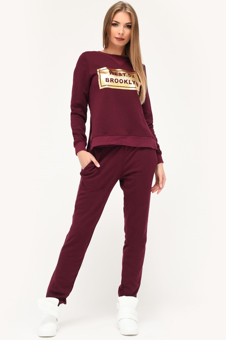 Спортивный костюм со свитшотом и брюками 28146 xp-2479 Спортивный костюм со свитшотом и брюками 28146 xp-2479