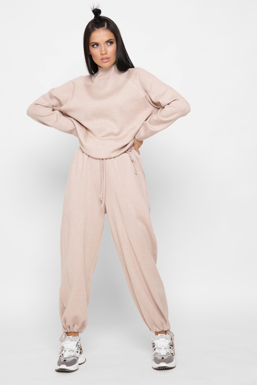 Женский ангоровый костюм цвет беж 38120 xp-2496 Женский ангоровый костюм цвет беж 38120 xp-2496