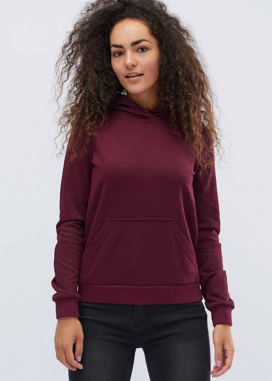 Женское худи марсала 31702