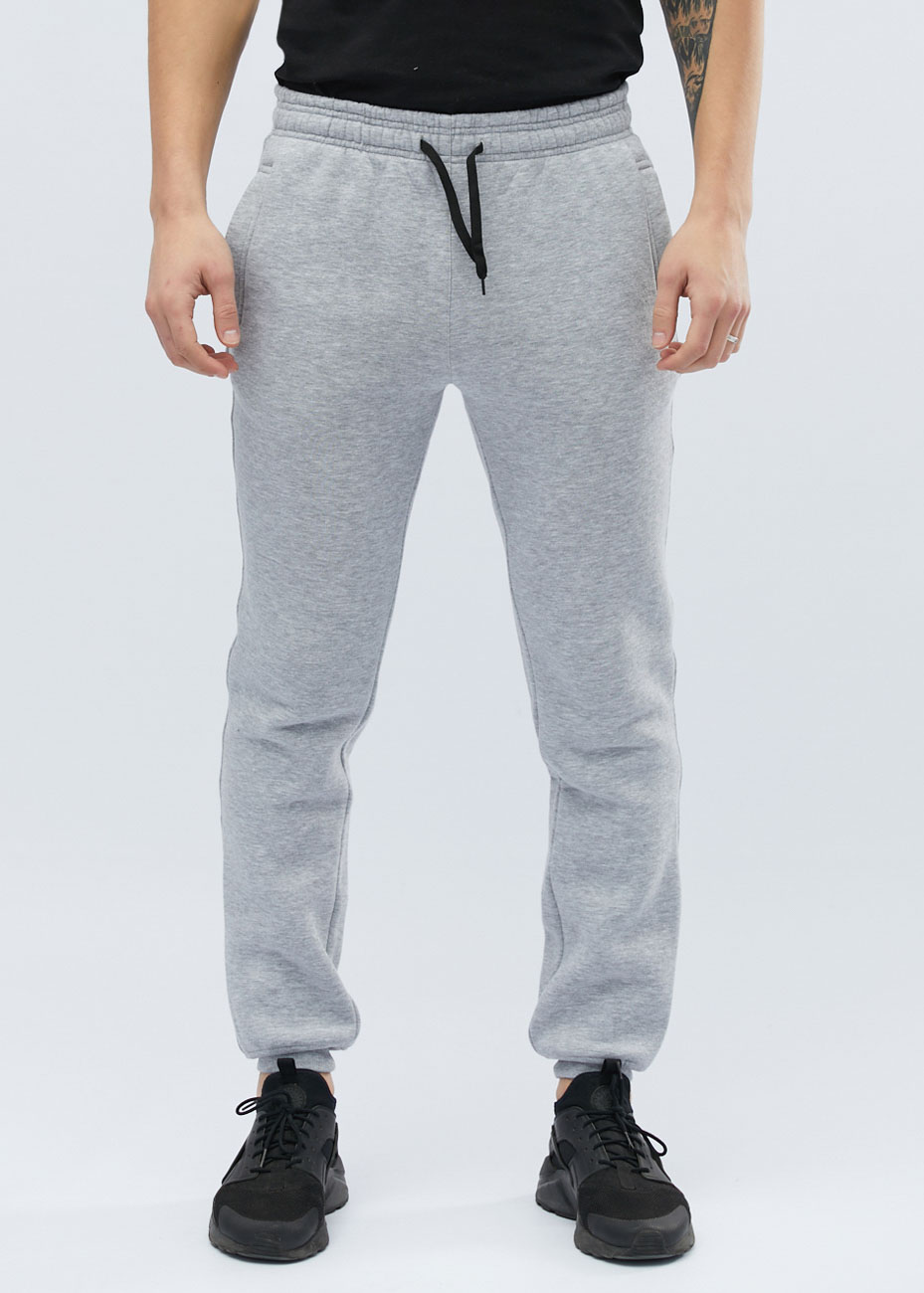 Спортивные мужские серые брюки 30120