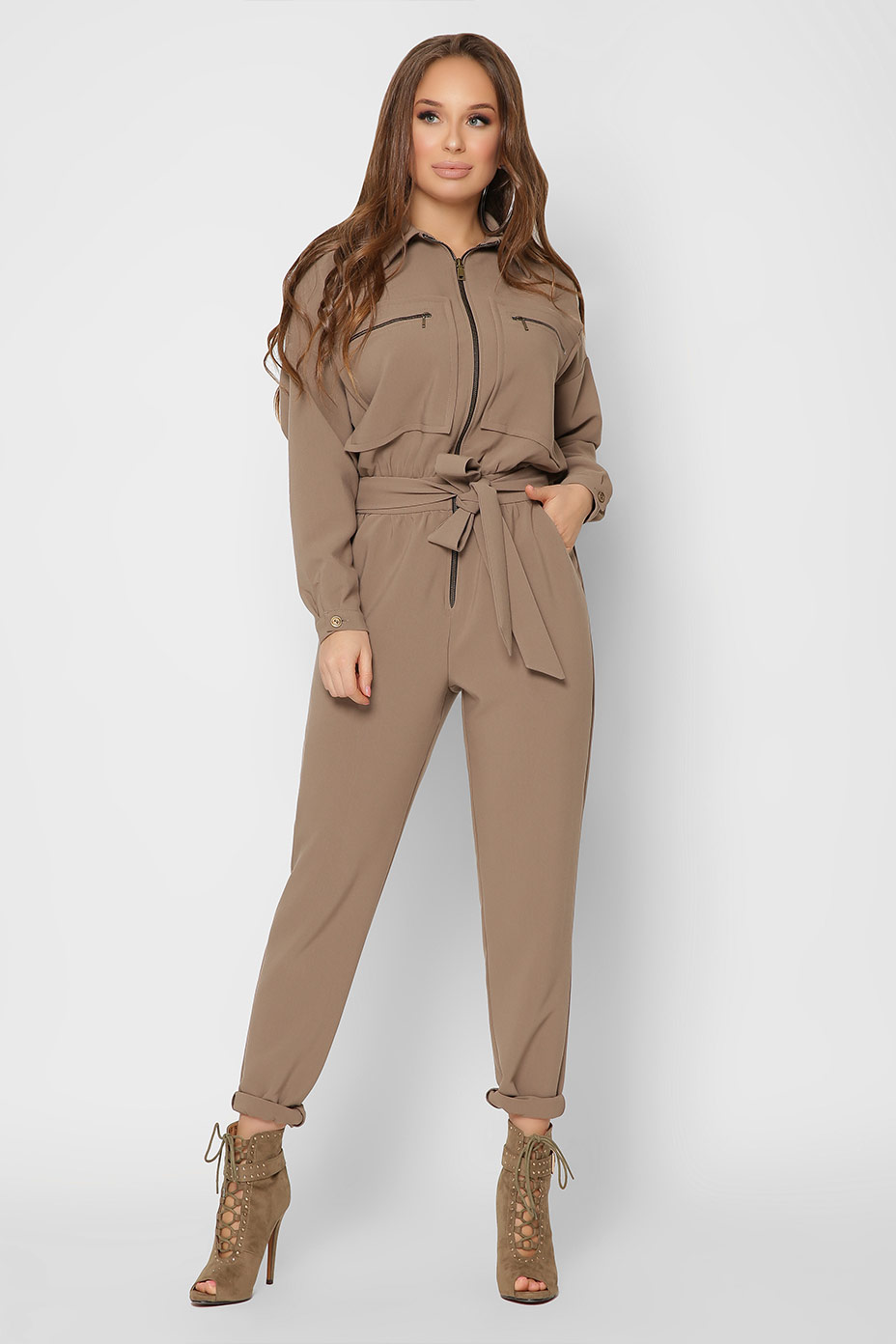 Женский комбинезон с большими карманами 36722