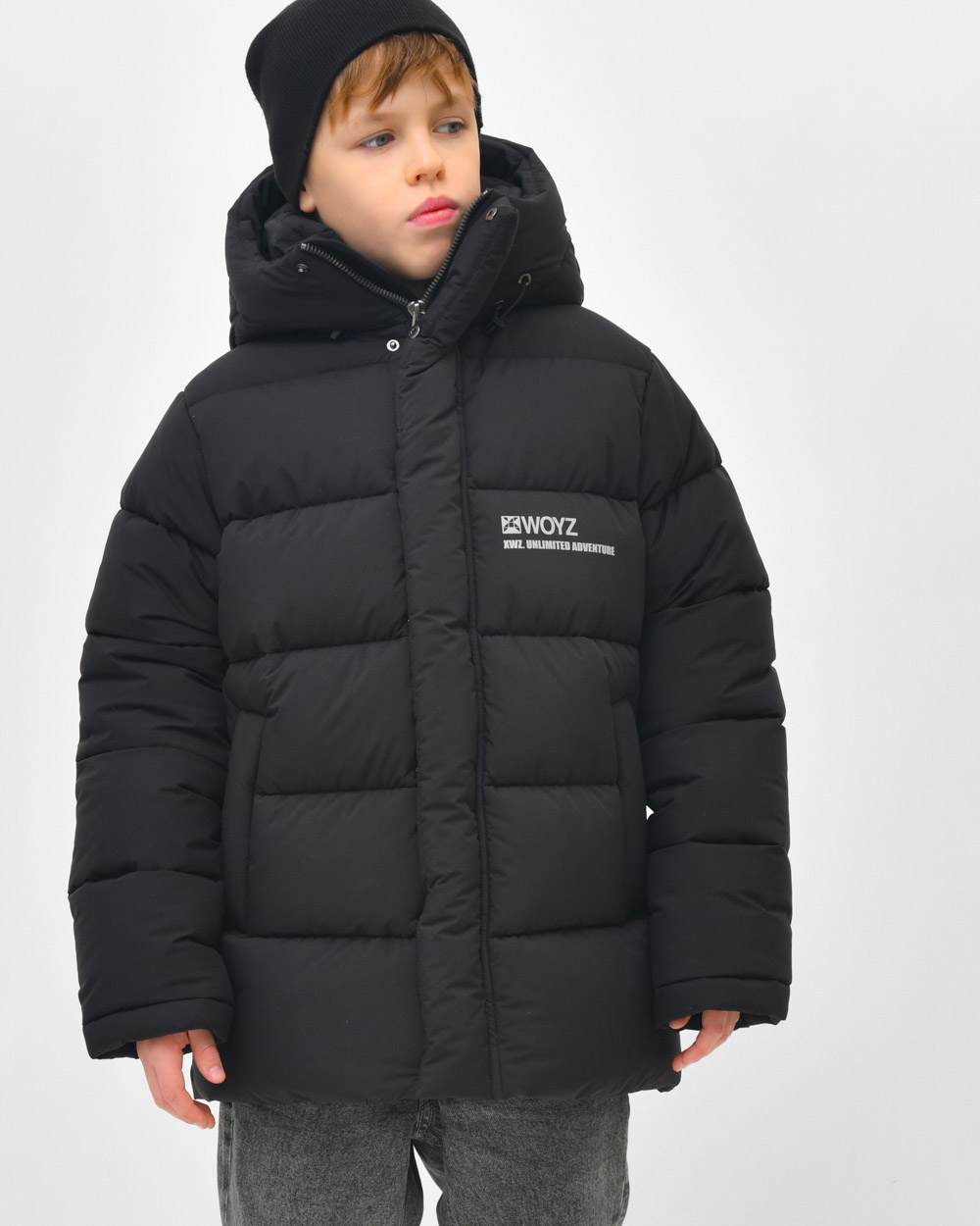Пуховик для мальчика X-Woyz DT-8378-8 60154 xp-3027 Пуховик для мальчика X-Woyz DT-8378-8 60154 xp-3027