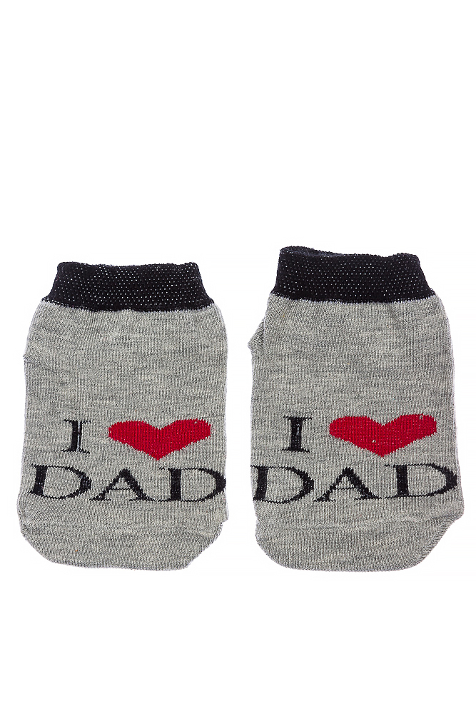 Шкарпетки 120PUK001 junior I Love Dad (Меланж)
